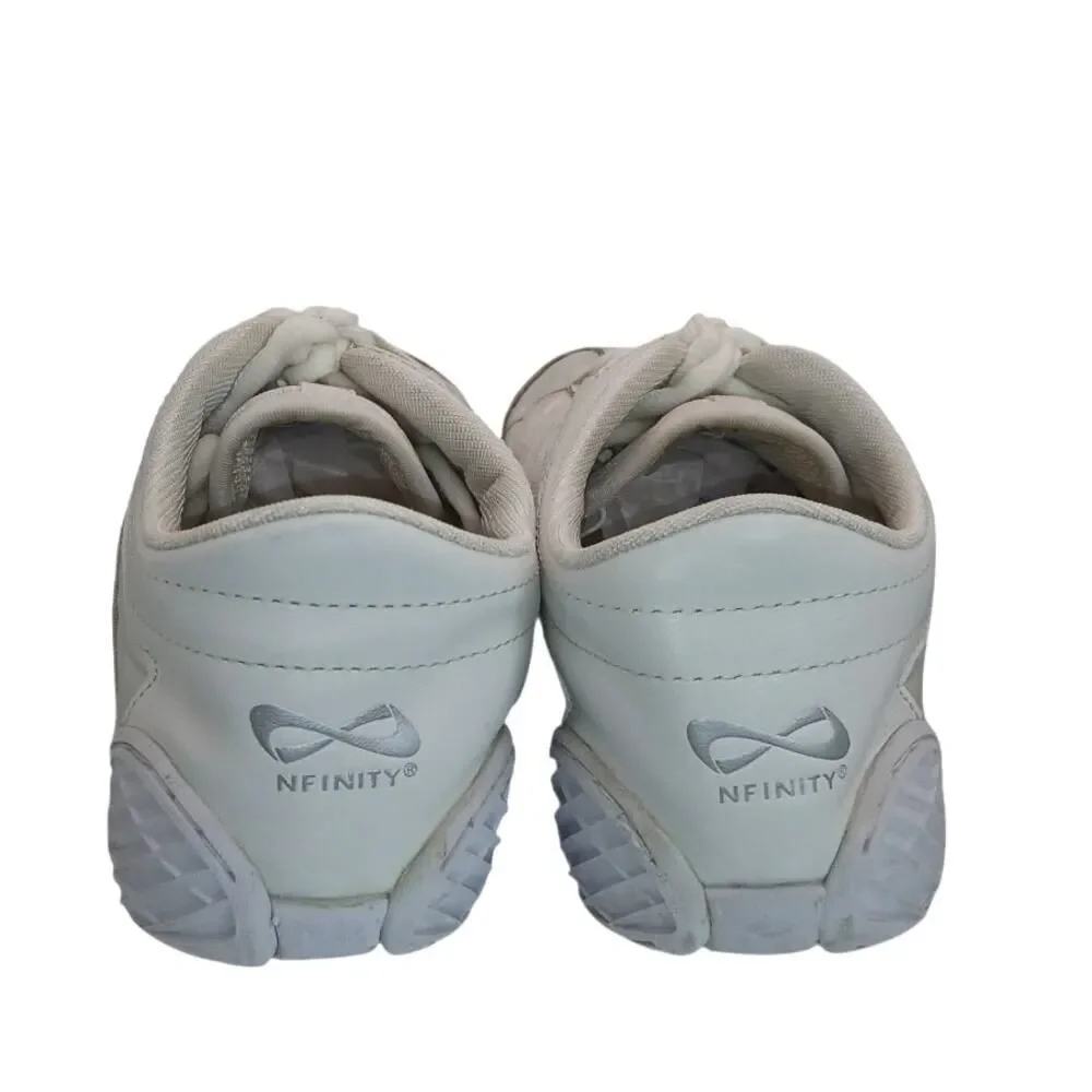 INFINITY EVOLUTION Women's Lightweight Triple White Sneakers - Size: 8 1/2